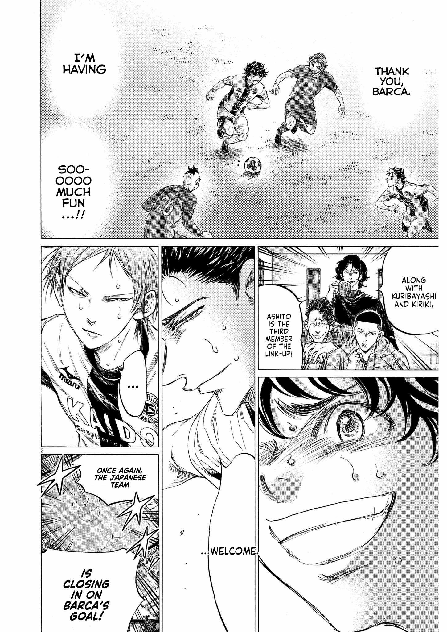 Ao Ashi chapter 359 page 4