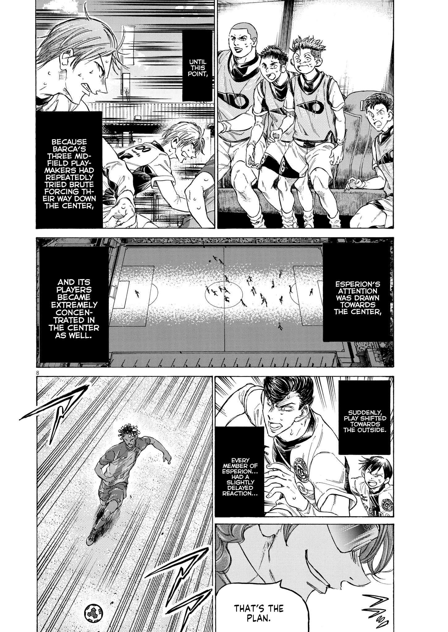 Ao Ashi chapter 361 page 9