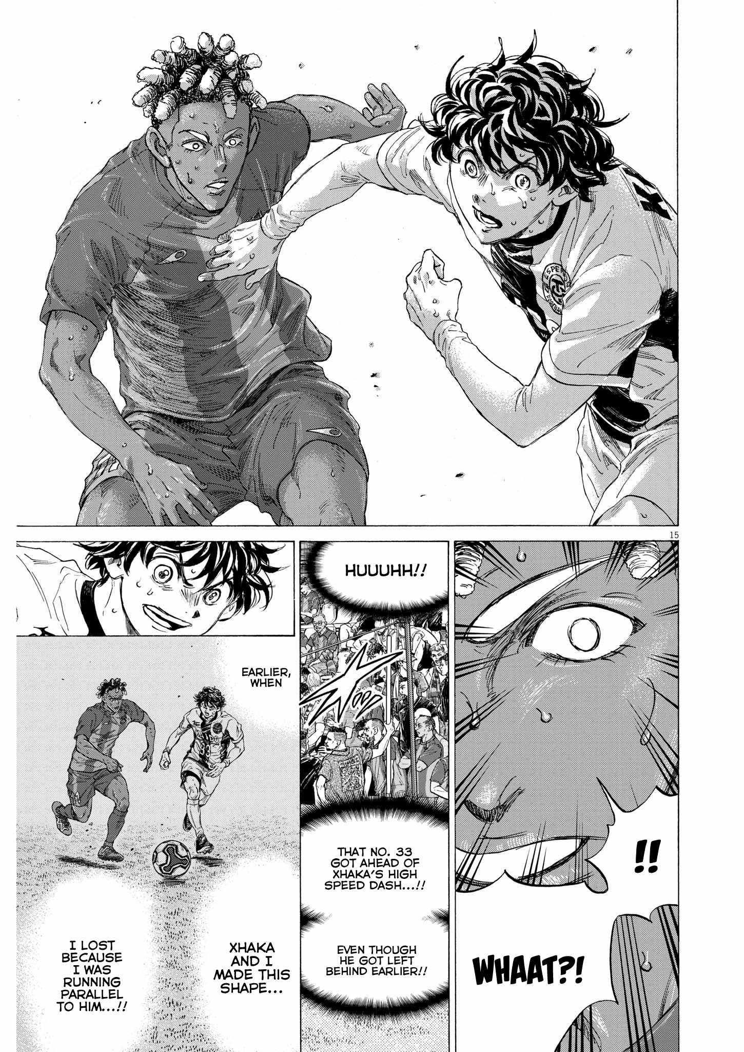 Ao Ashi chapter 363 page 17