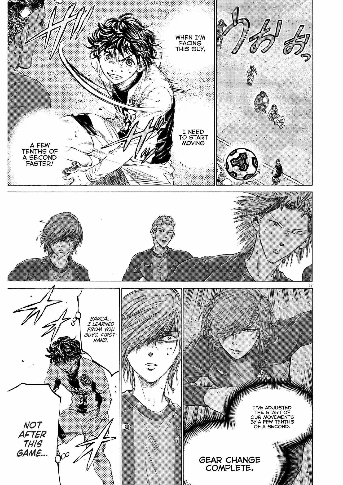 Ao Ashi chapter 363 page 19