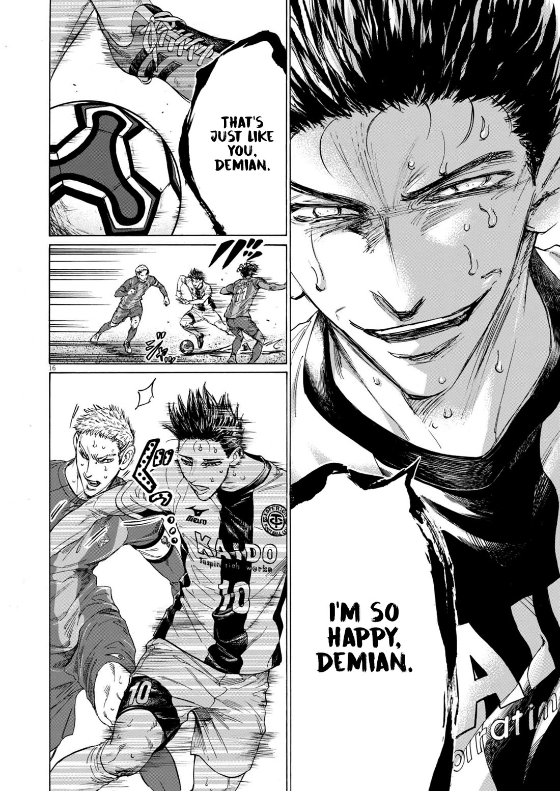 Ao Ashi chapter 379 page 17