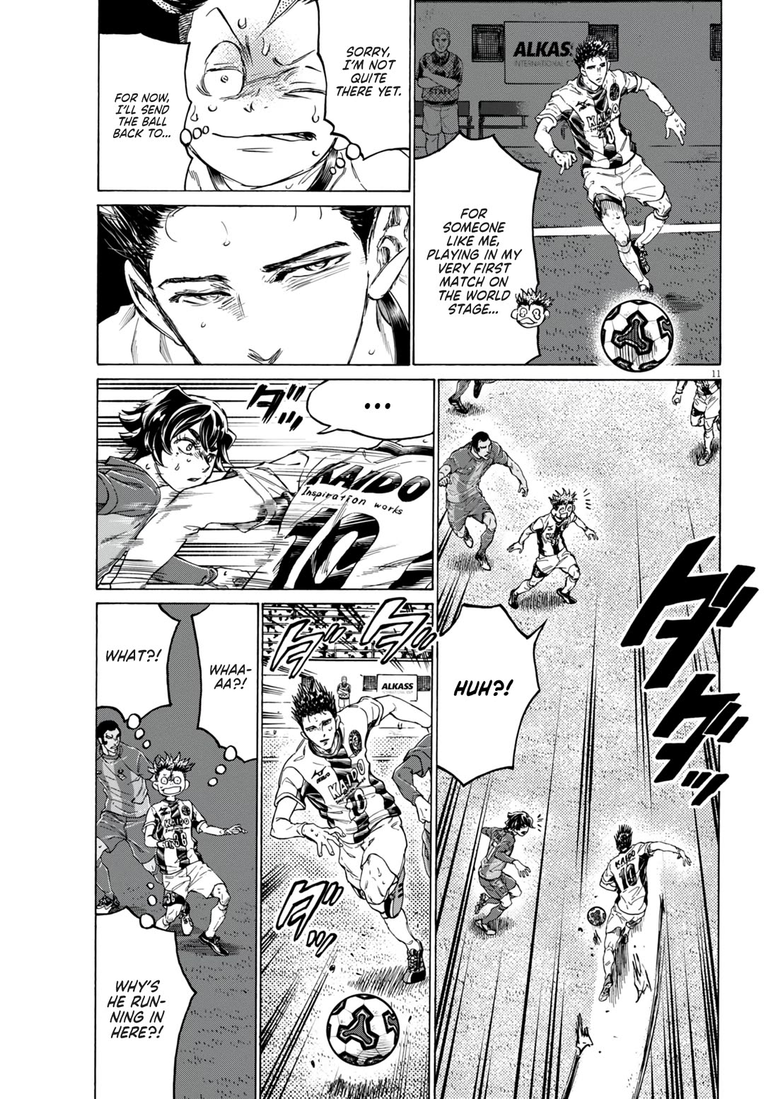 Ao Ashi chapter 381 page 12