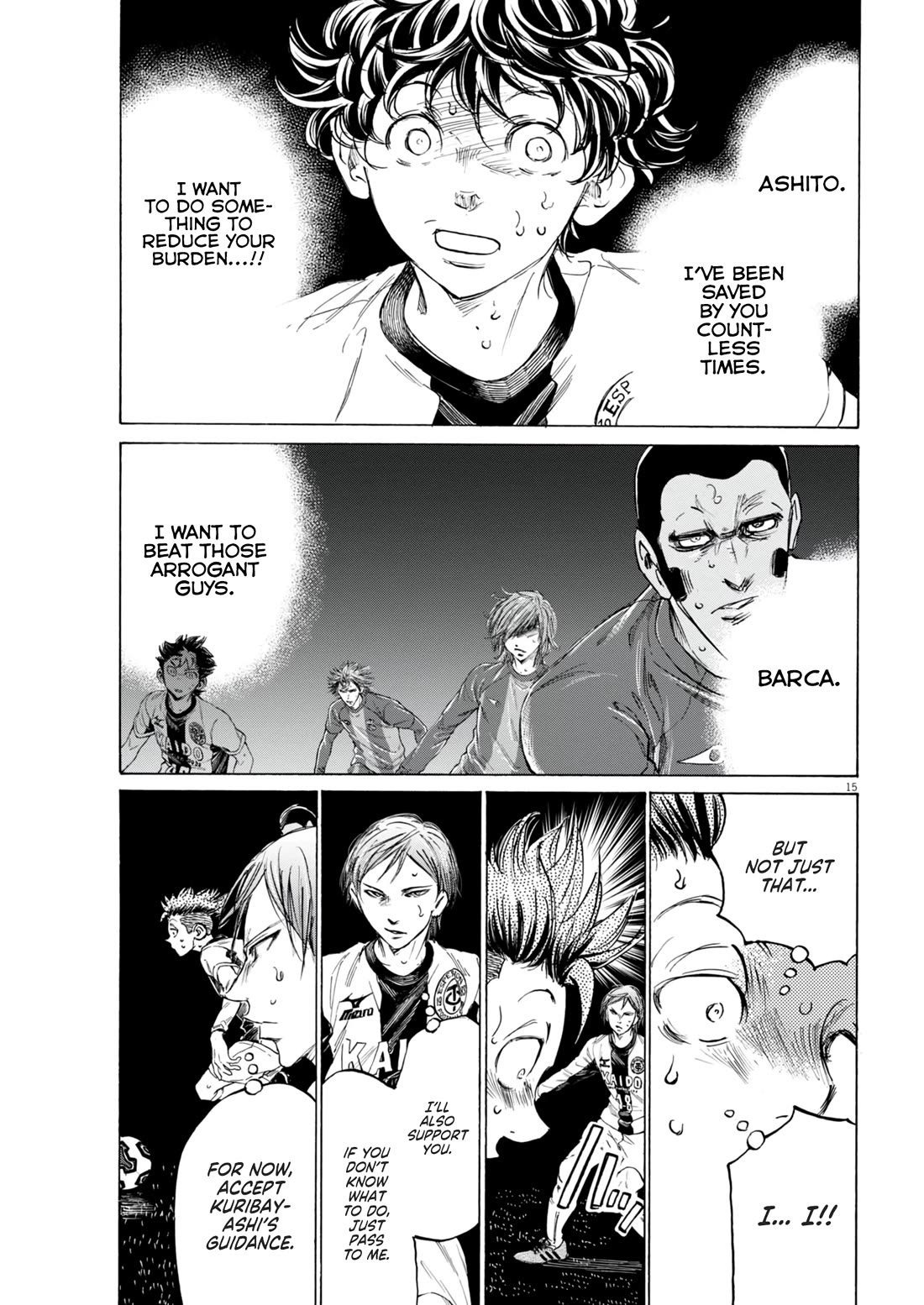 Ao Ashi chapter 381 page 16