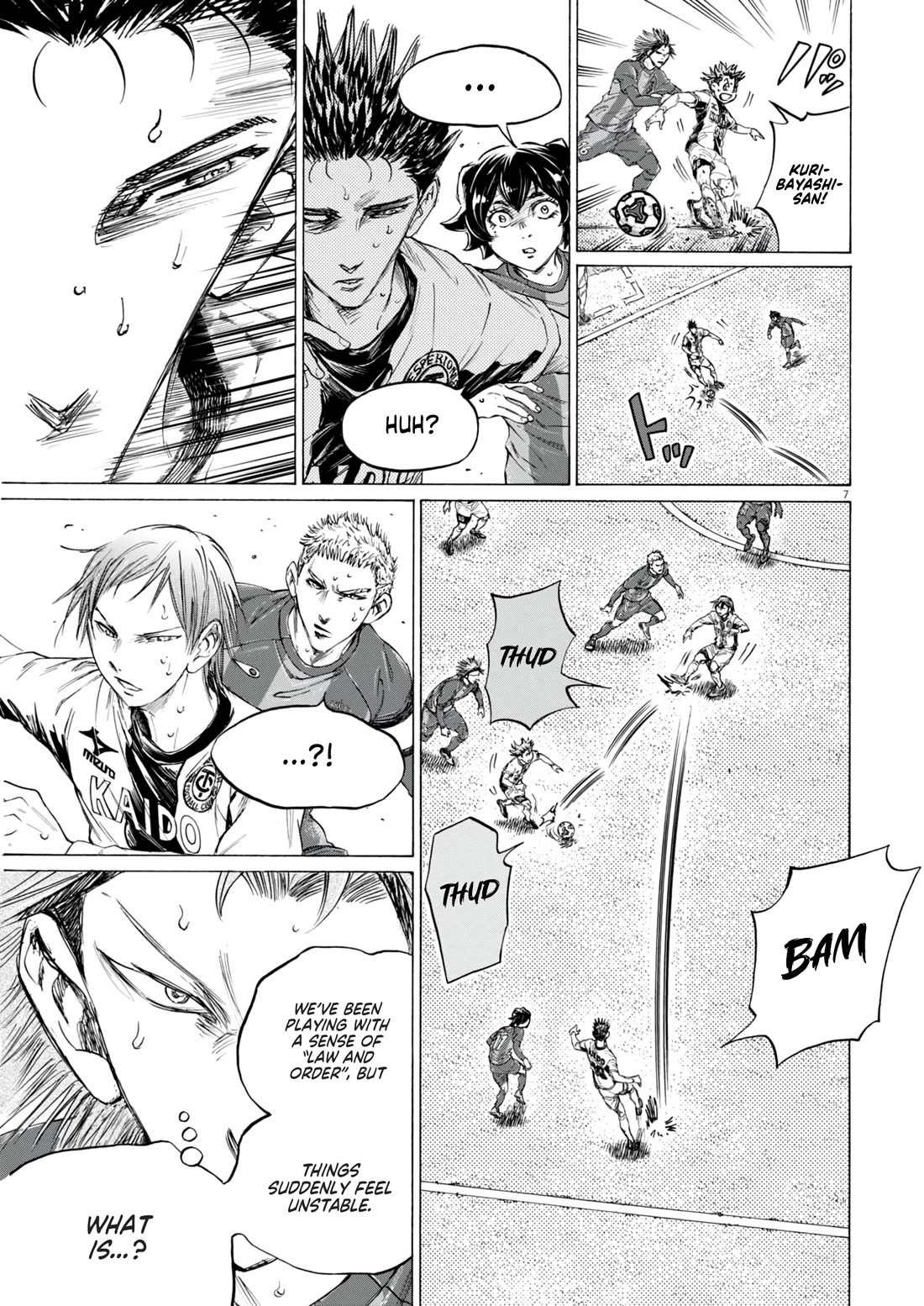 Ao Ashi chapter 381 page 8