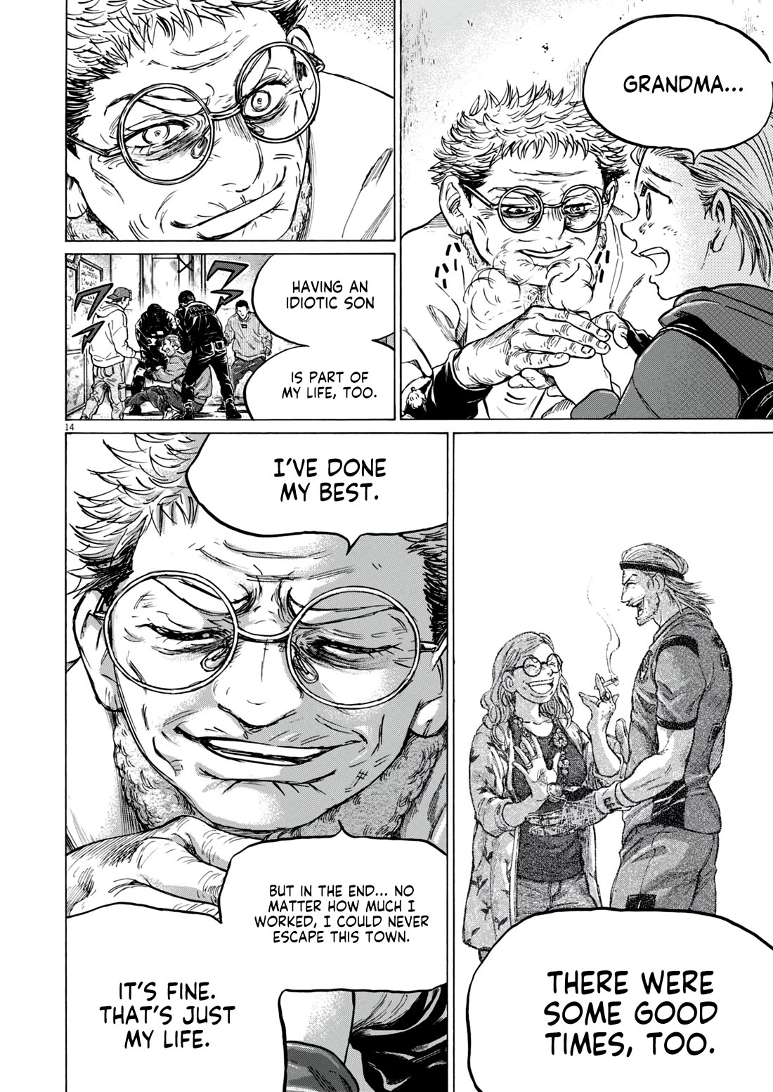 Ao Ashi chapter 389 page 15