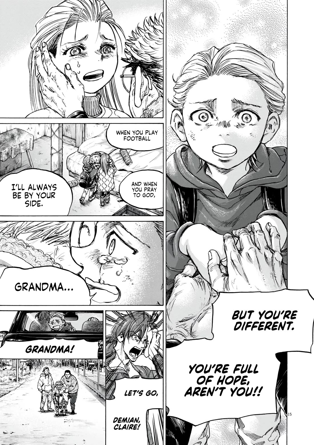 Ao Ashi chapter 389 page 16