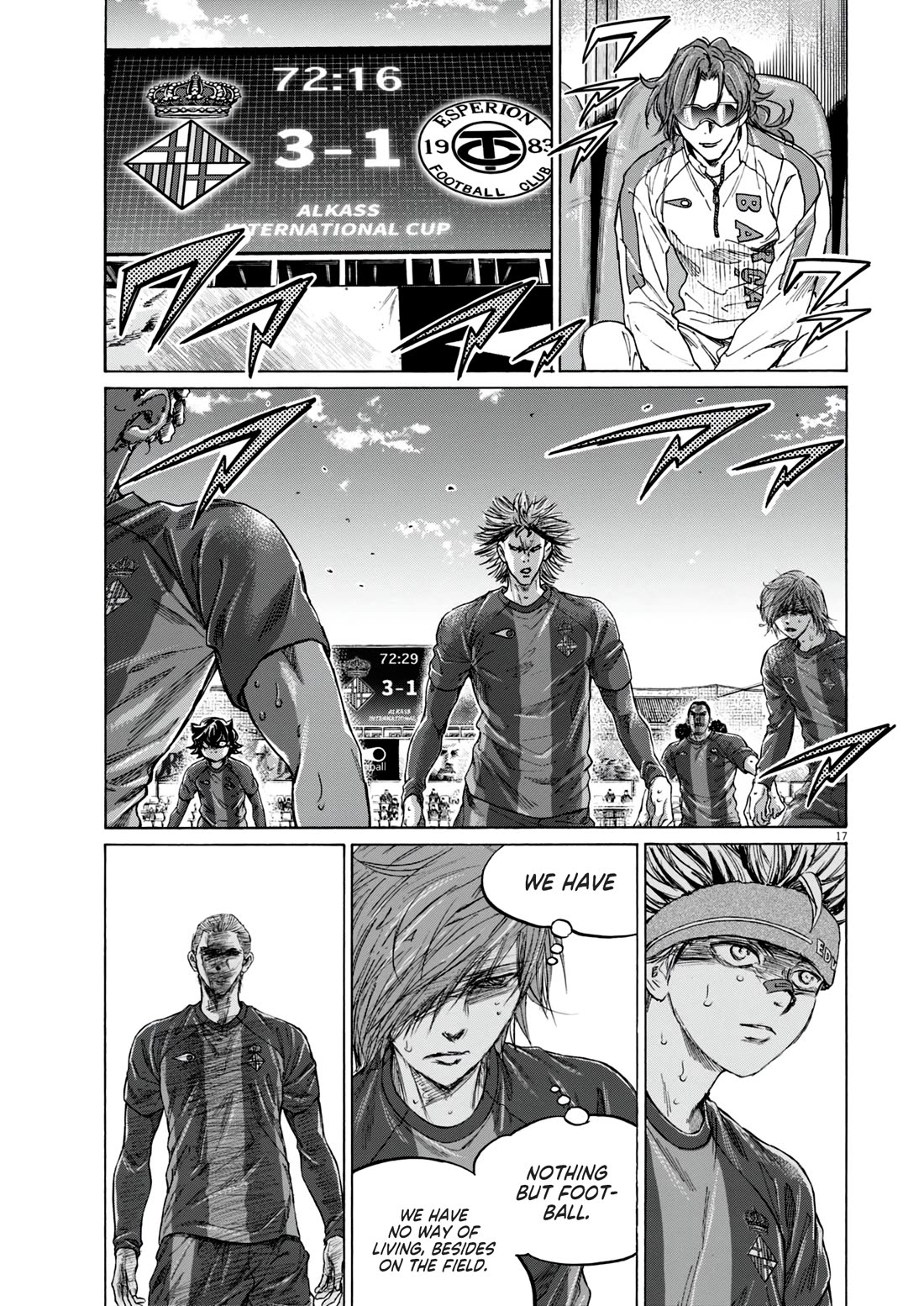 Ao Ashi chapter 389 page 18