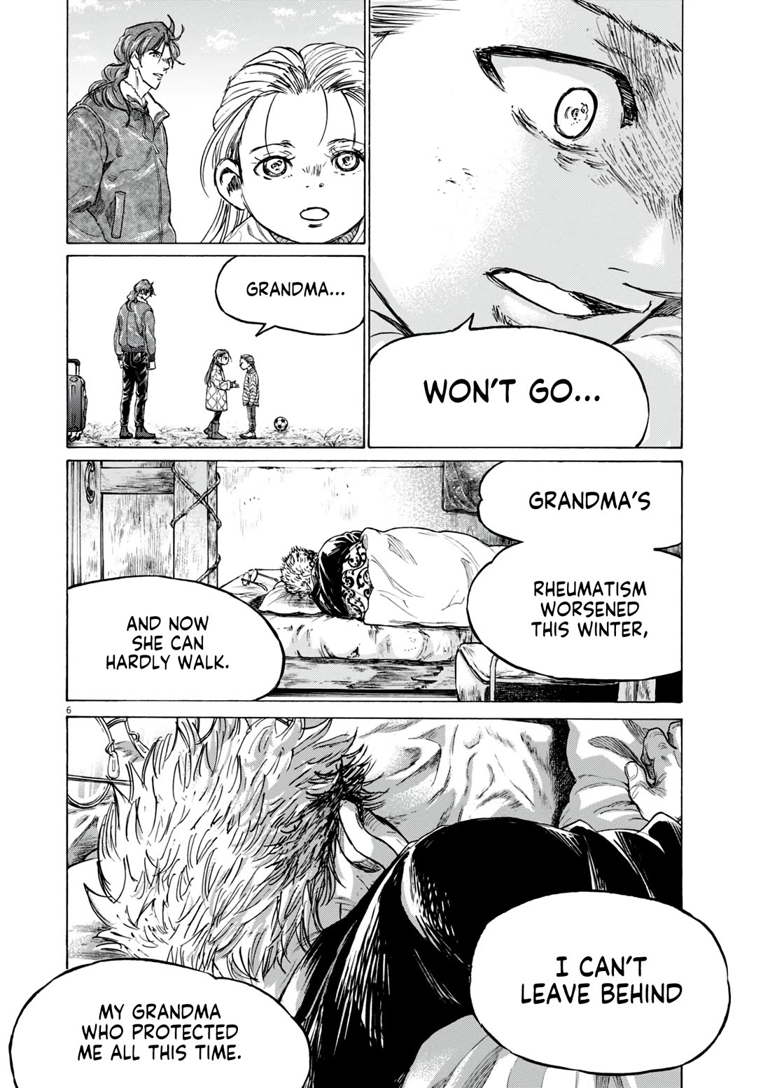 Ao Ashi chapter 389 page 7