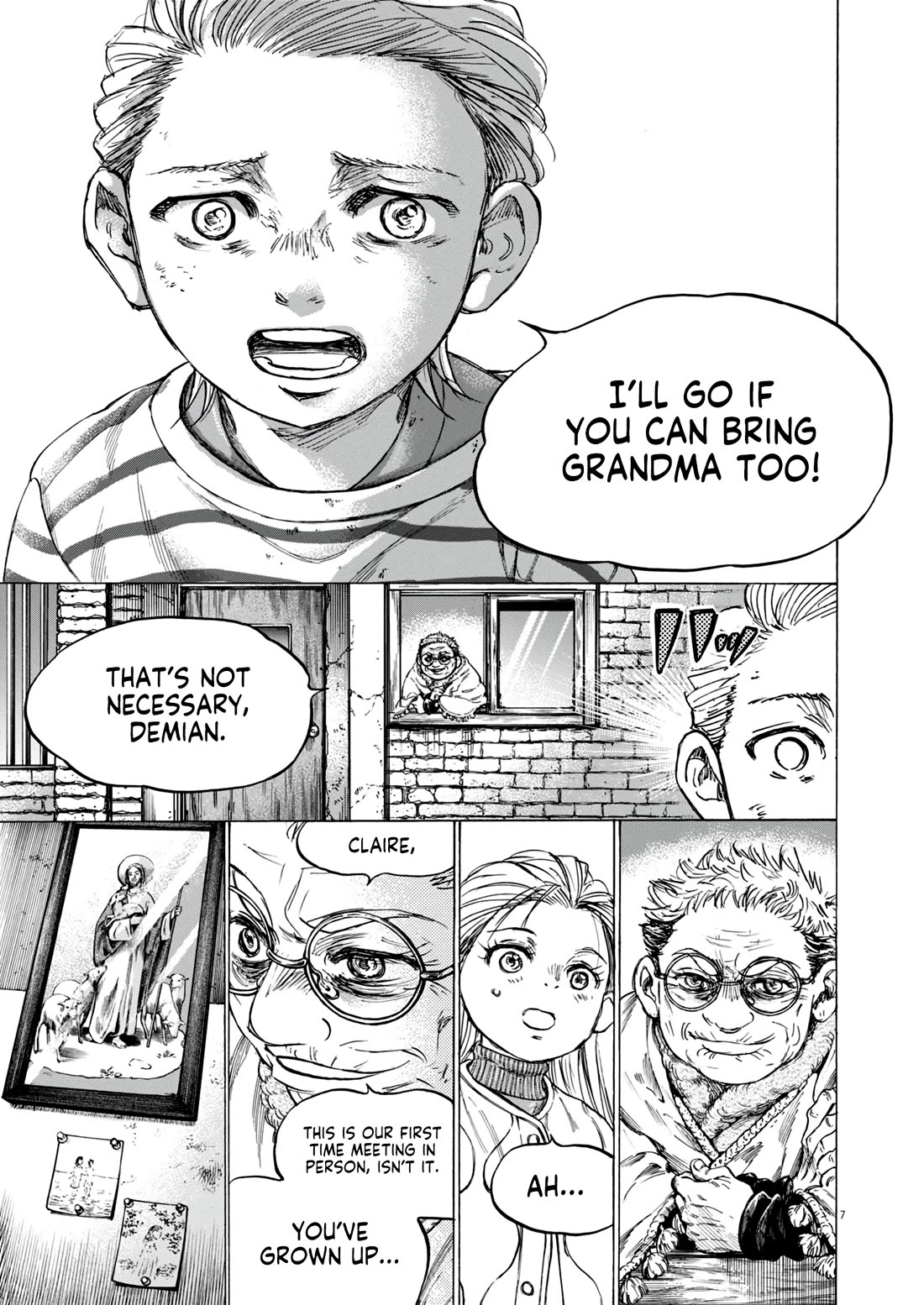 Ao Ashi chapter 389 page 8