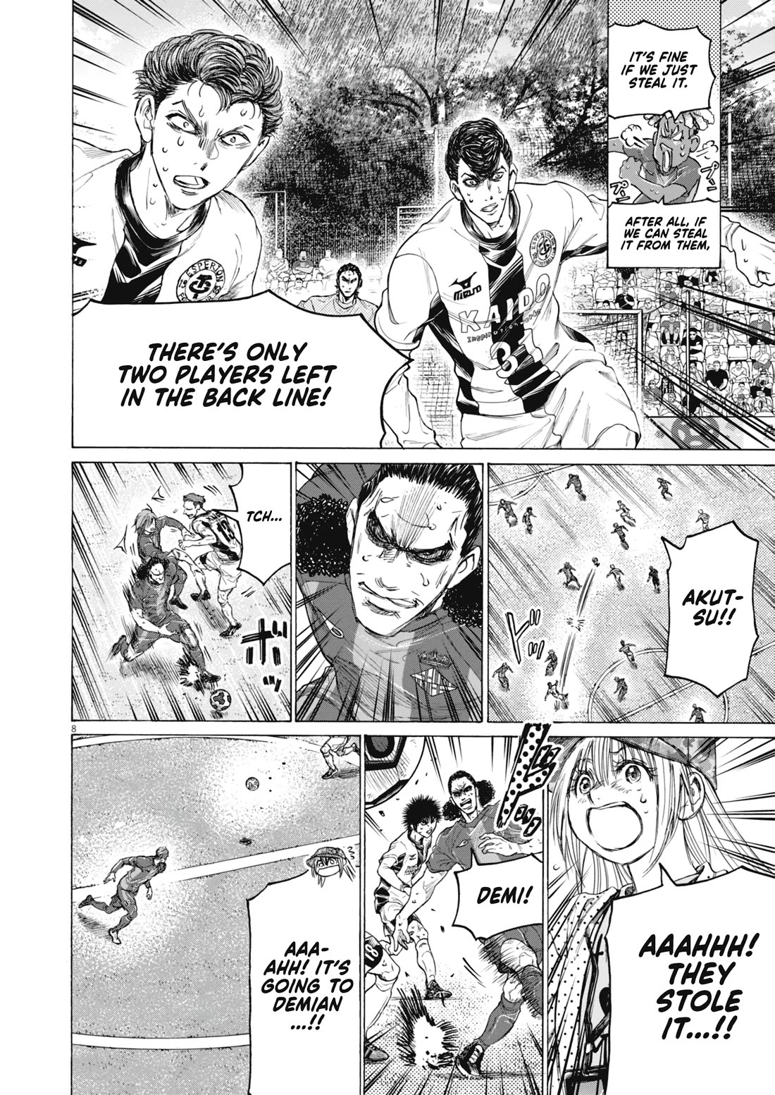 Ao Ashi chapter 394 page 9