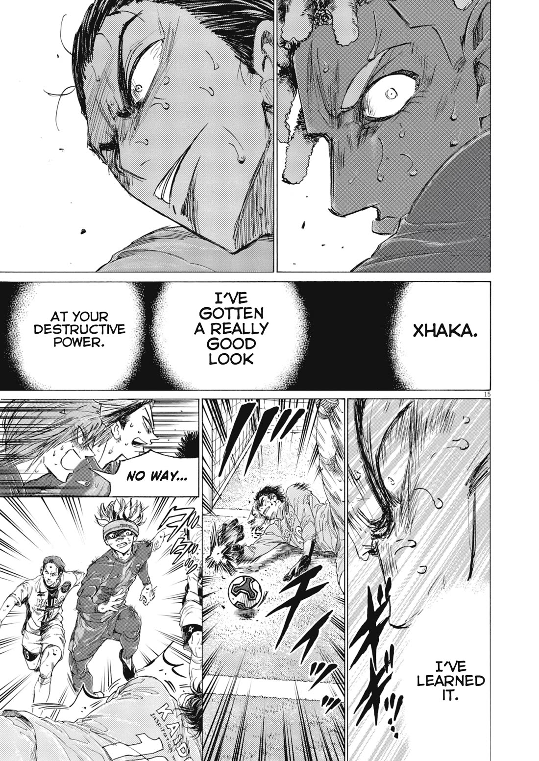 Ao Ashi chapter 401 page 16