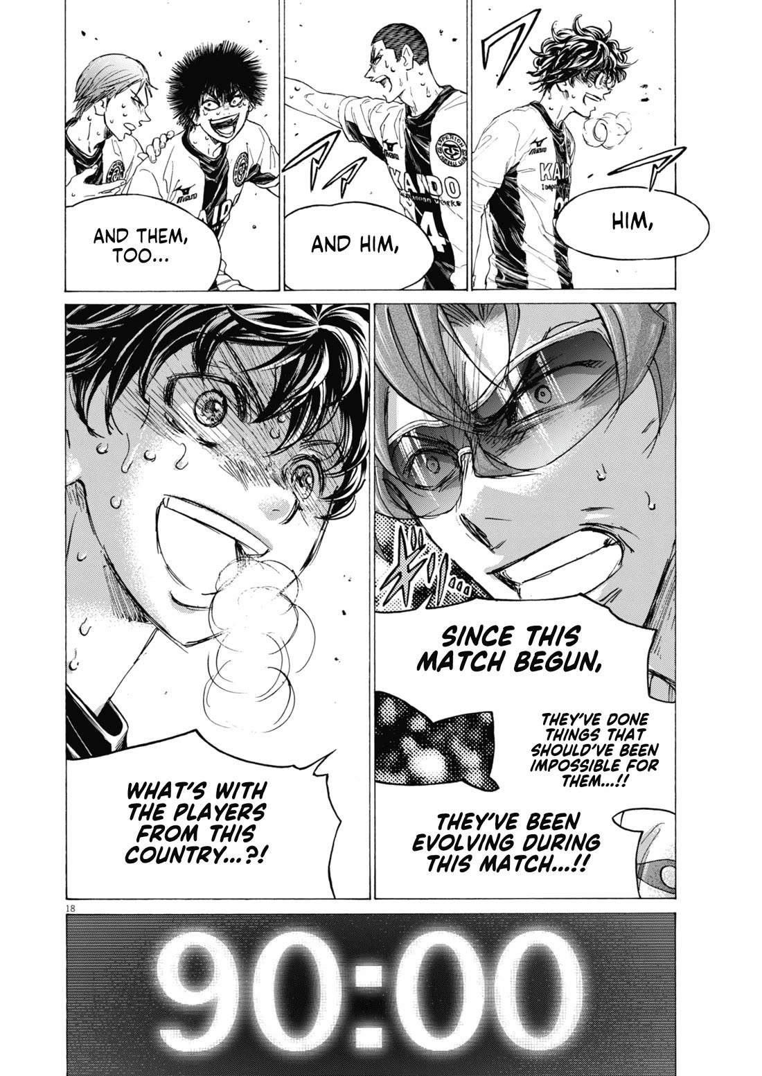 Ao Ashi chapter 401 page 19