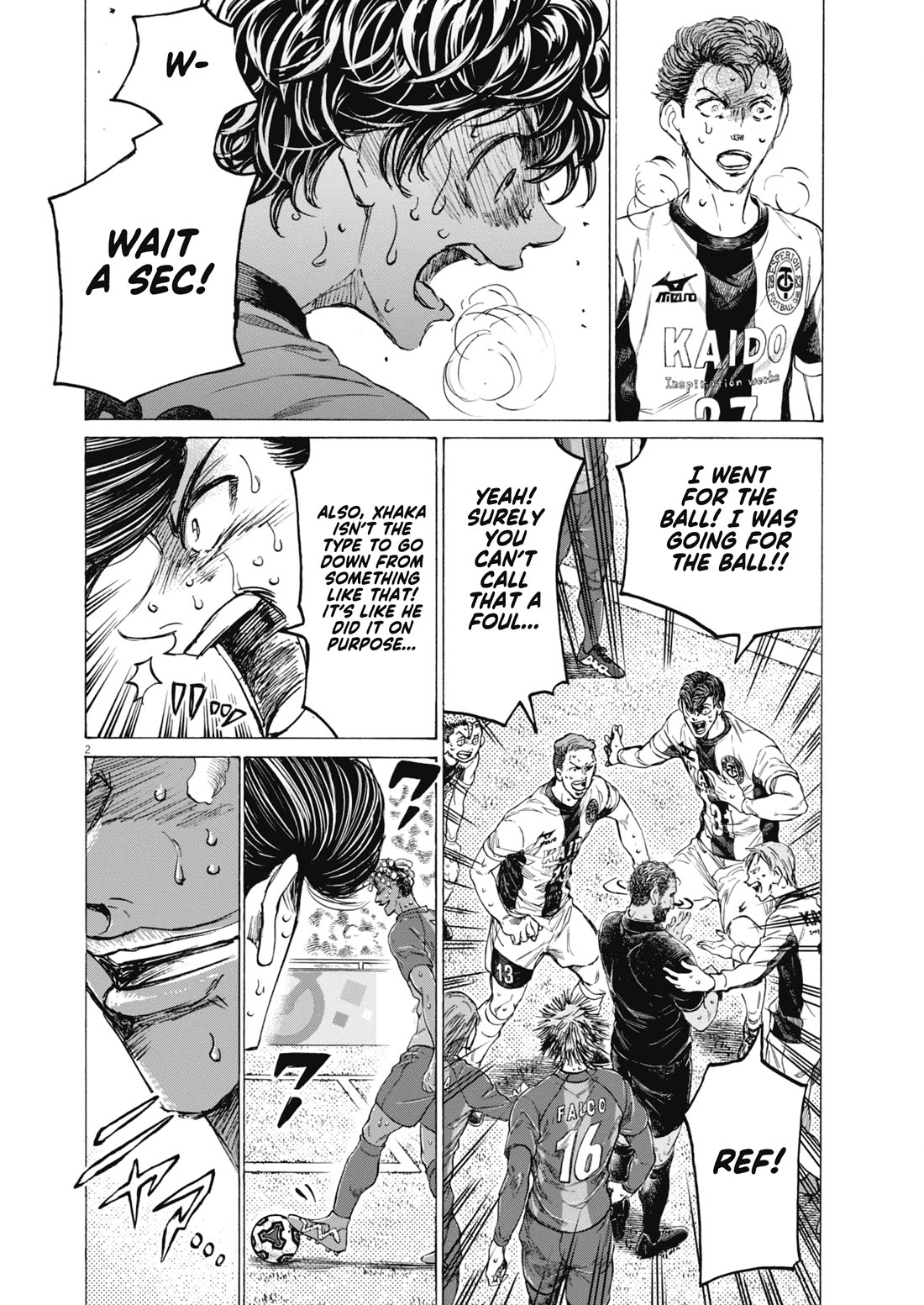 Ao Ashi chapter 401 page 3