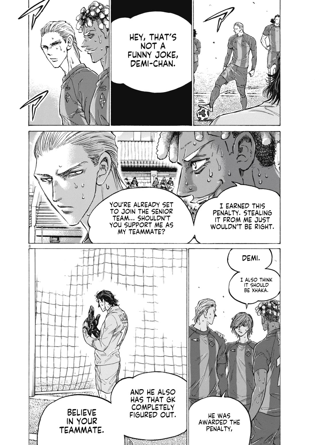 Ao Ashi chapter 401 page 9