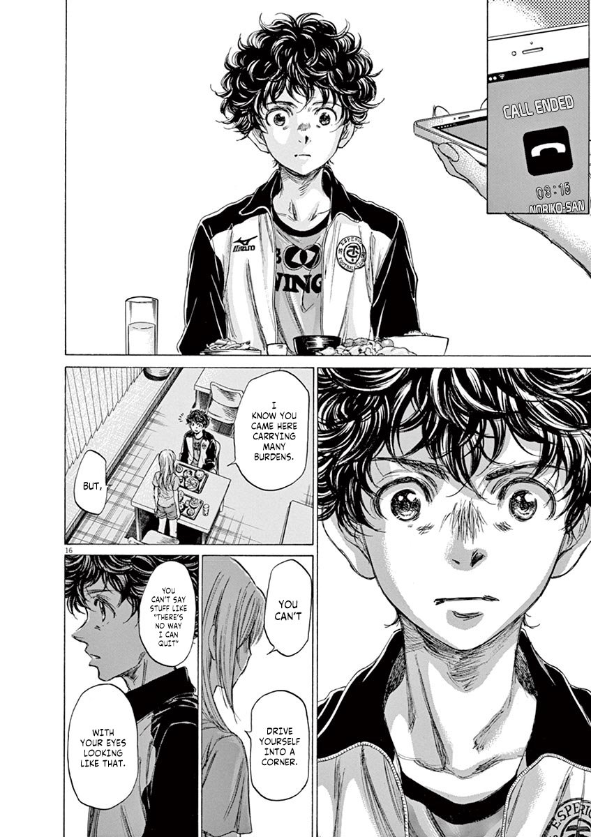 Ao Ashi chapter 64 page 16