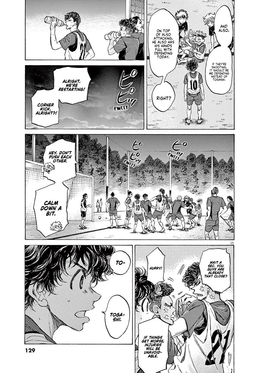 Ao Ashi chapter 68 page 15