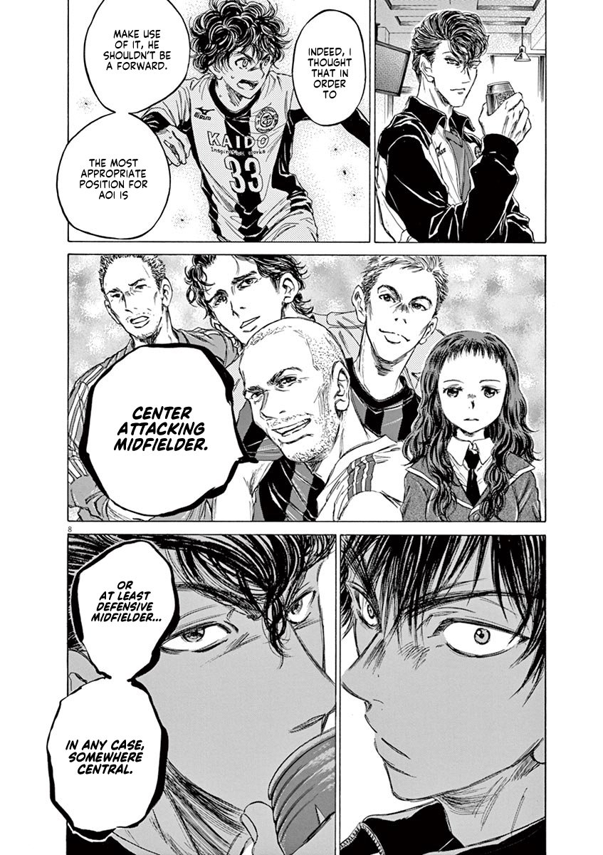 Ao Ashi chapter 70 page 9