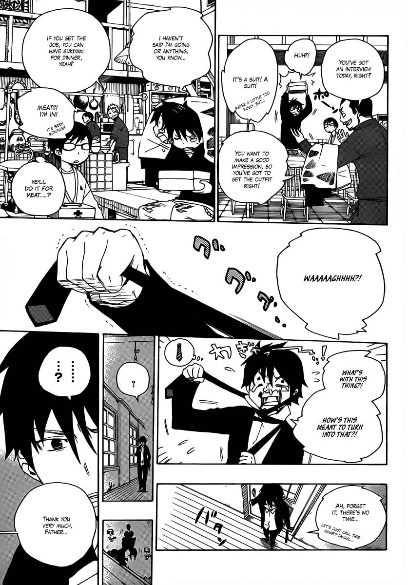 Ao no Exorcist chapter 1 page 10