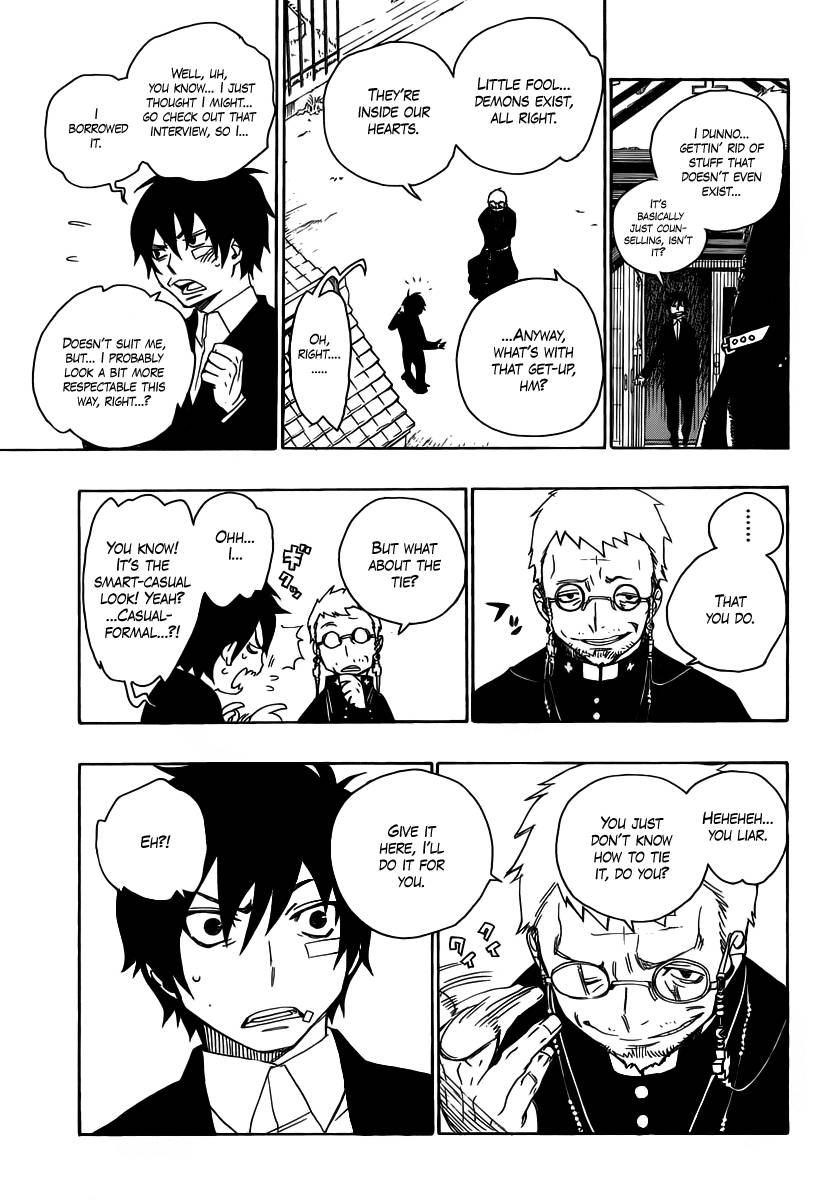 Ao no Exorcist chapter 1 page 12
