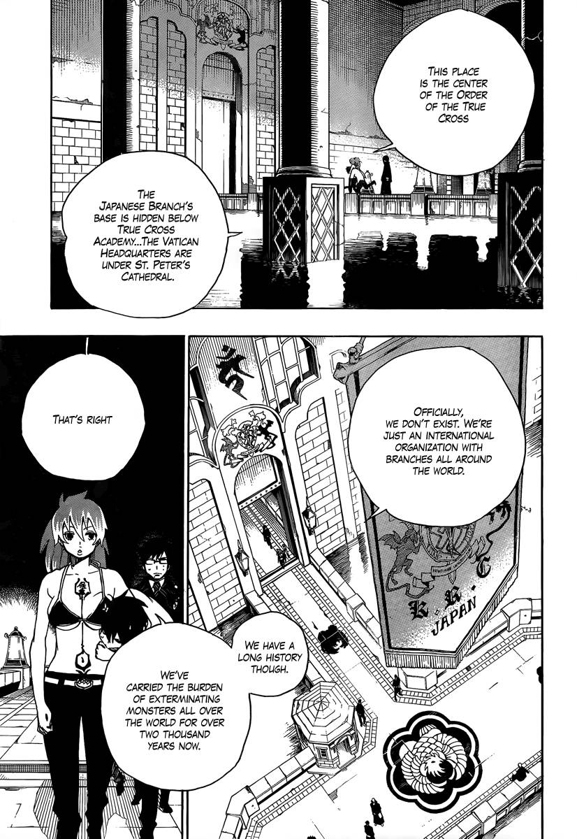 Ao no Exorcist chapter 10 page 7
