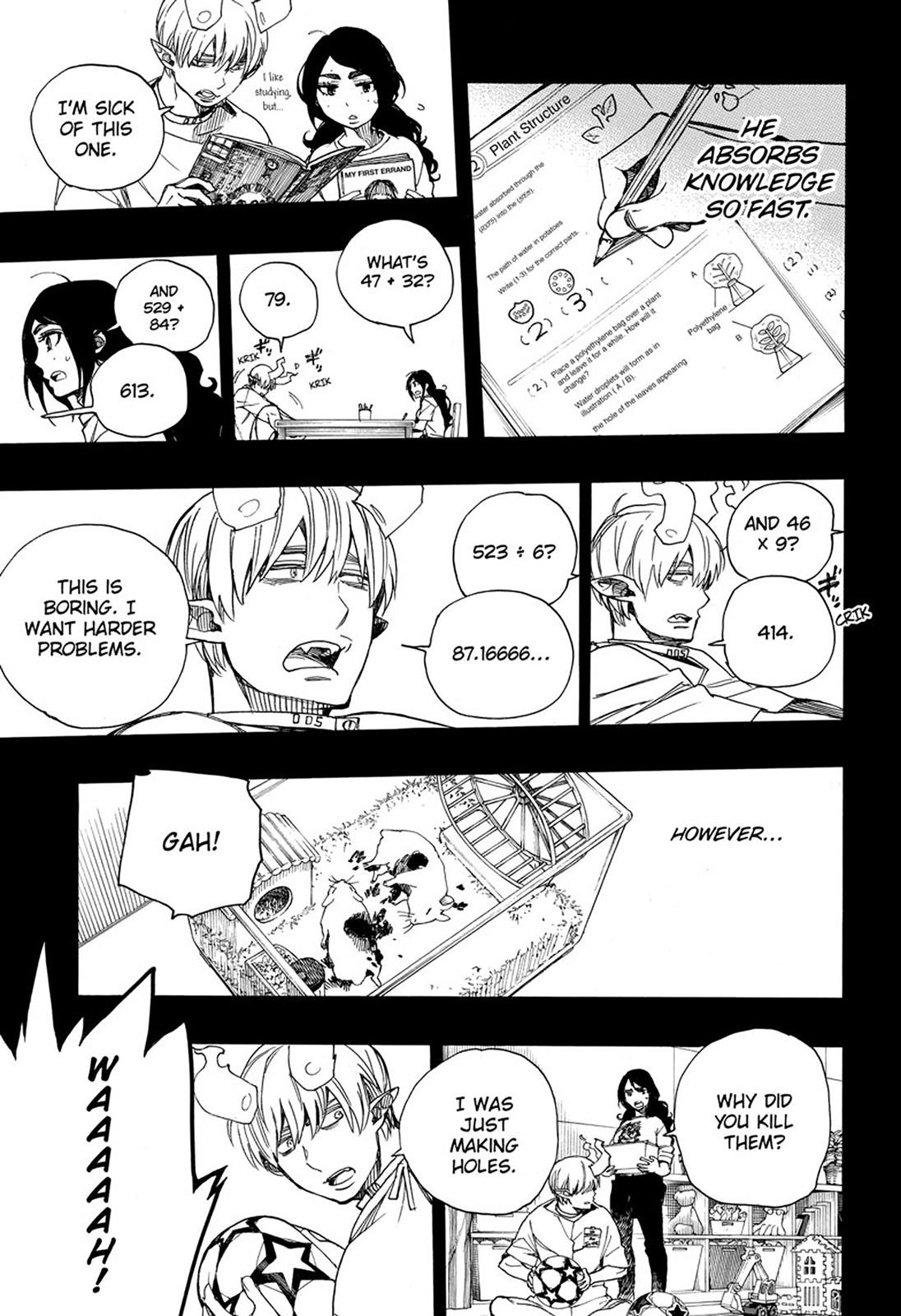 Ao no Exorcist chapter 105 page 21