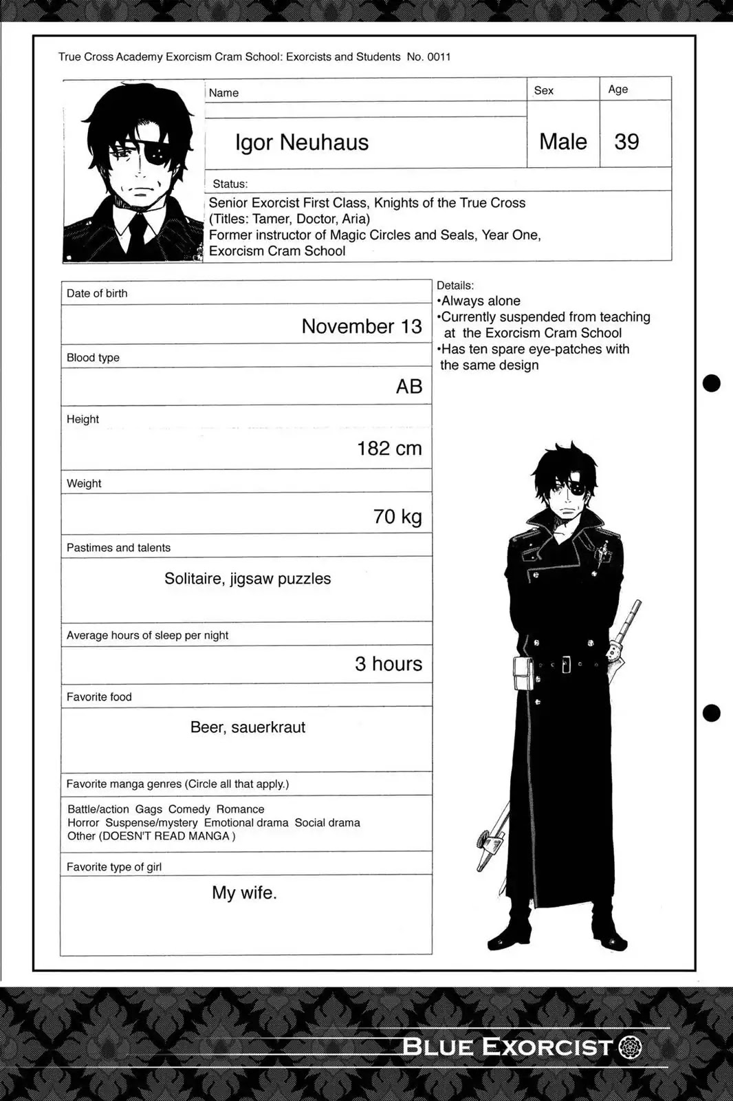 Ao no Exorcist chapter 11.5 page 4