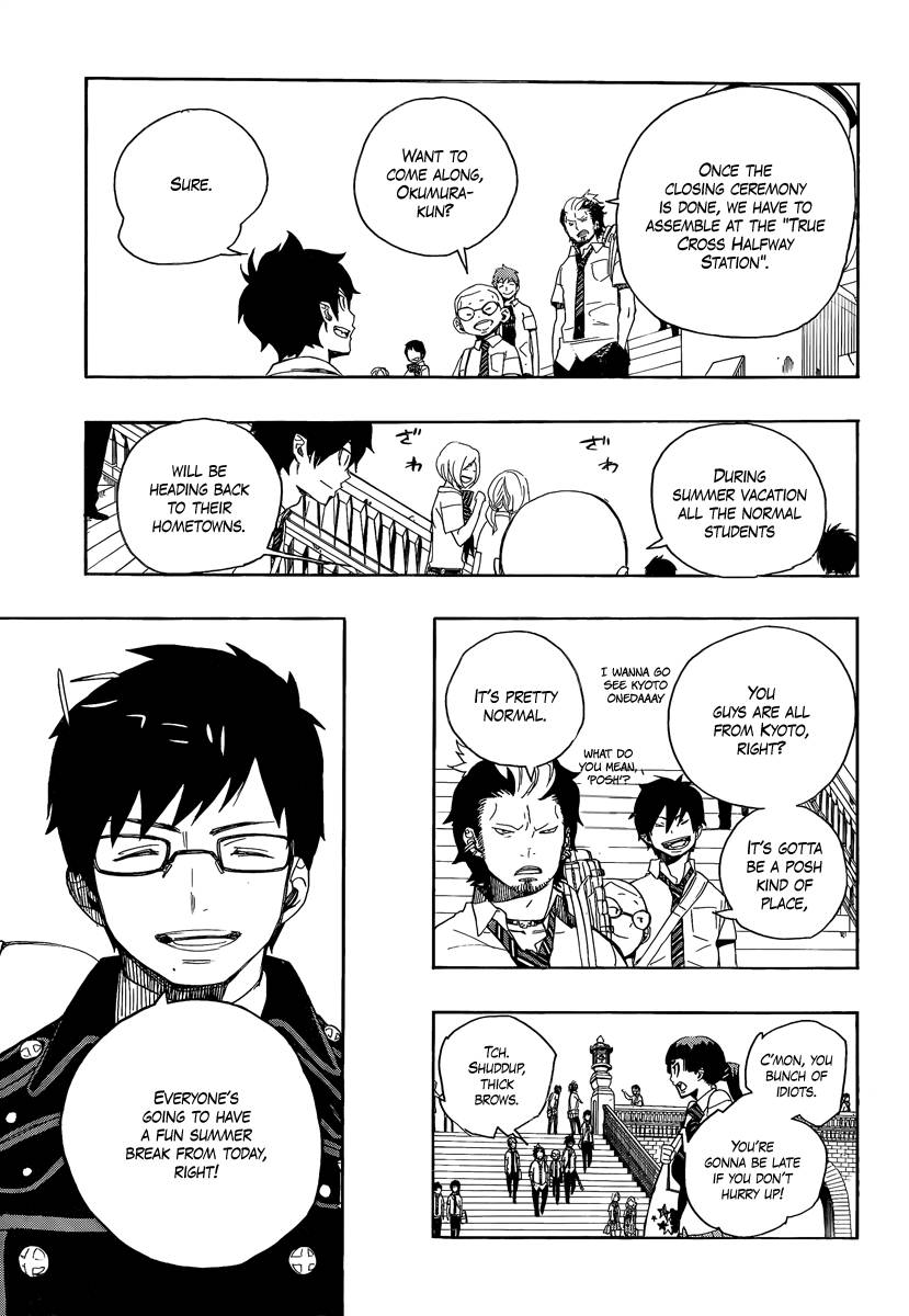 Ao no Exorcist chapter 11 page 15