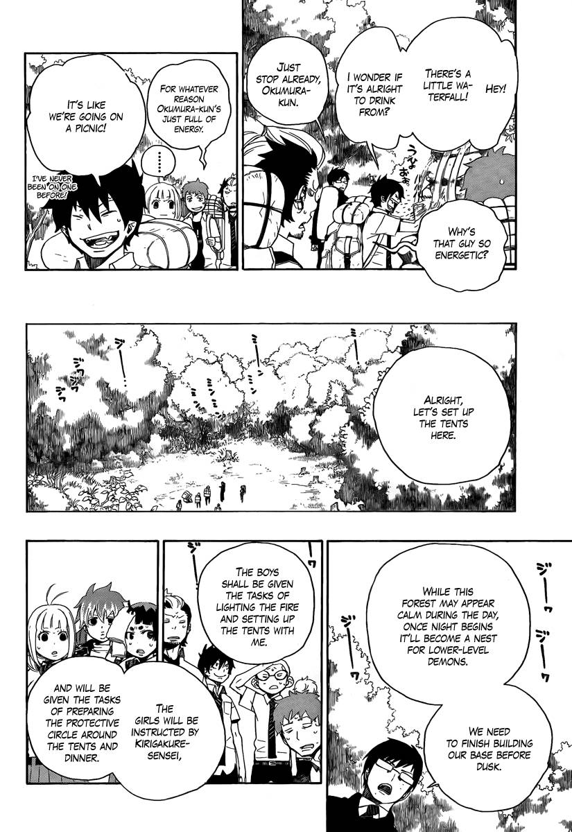 Ao no Exorcist chapter 11 page 18