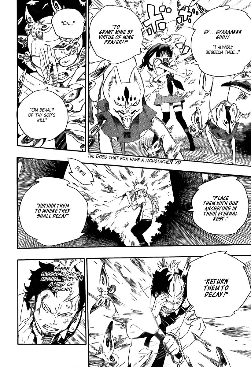 Ao no Exorcist chapter 11 page 38