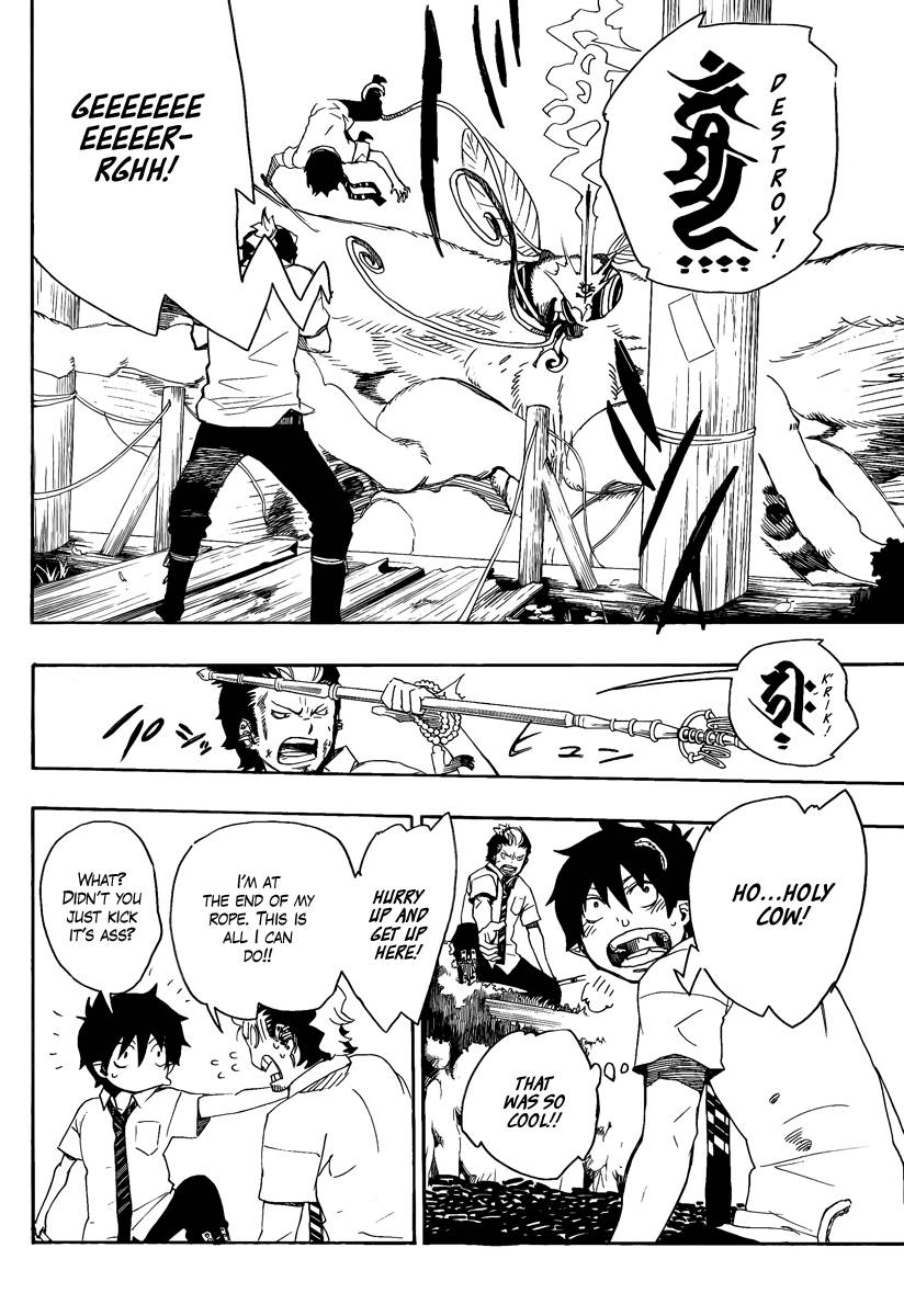 Ao no Exorcist chapter 12 page 38