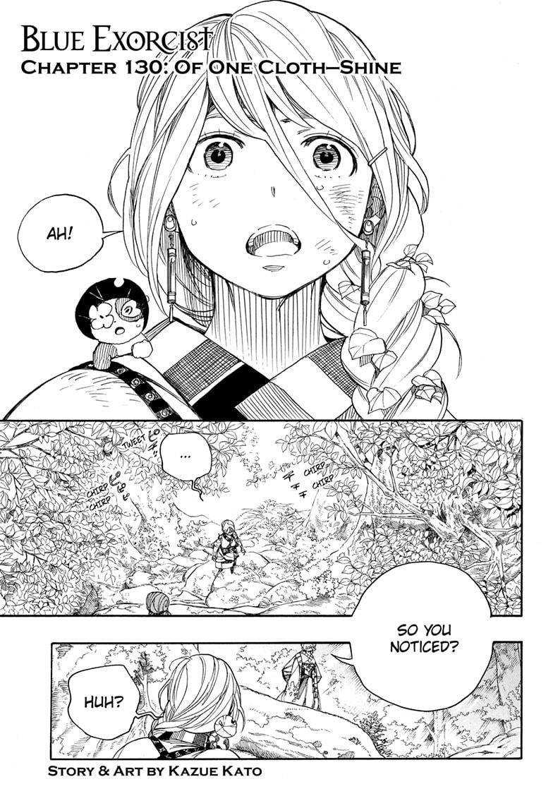 Ao no Exorcist chapter 130 page 1