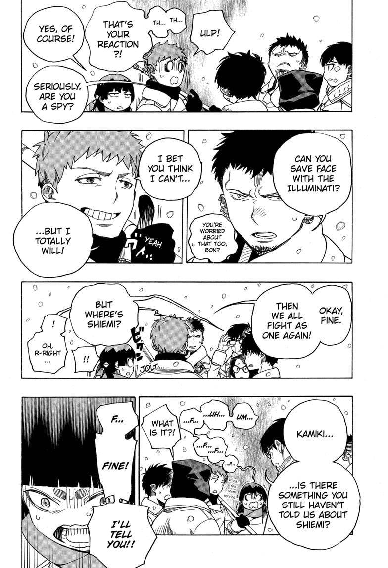 Ao no Exorcist chapter 131 page 21
