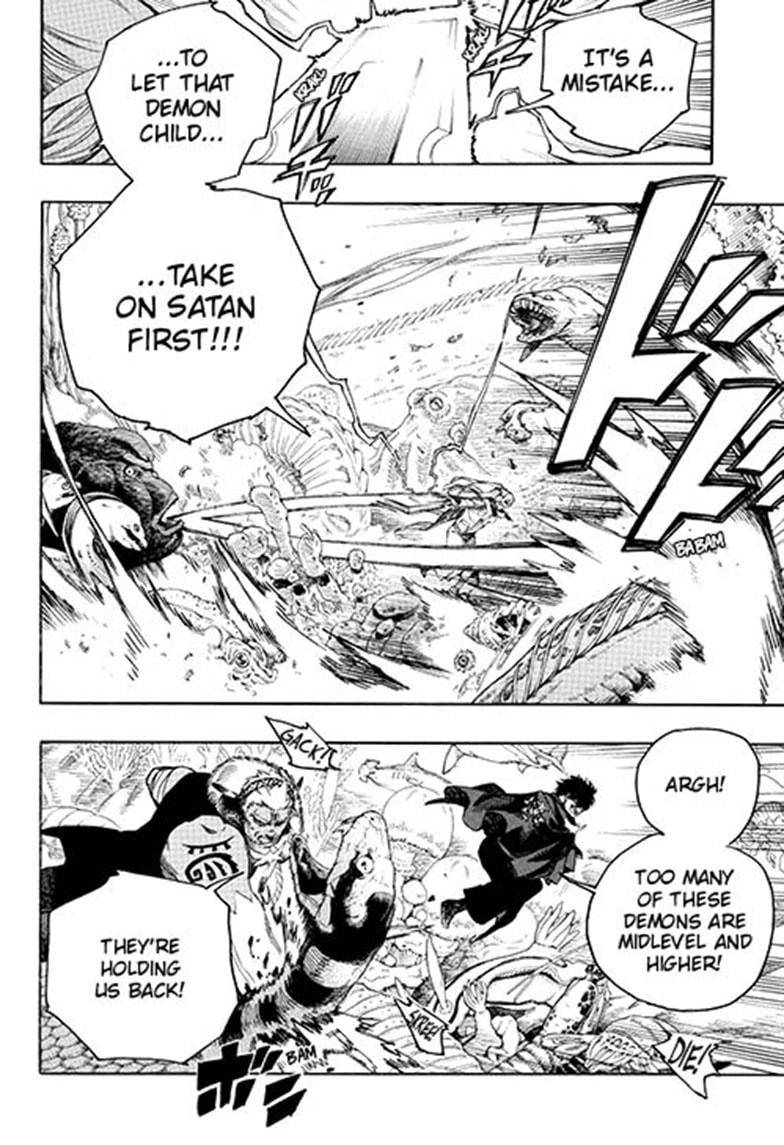 Ao no Exorcist chapter 133 page 8