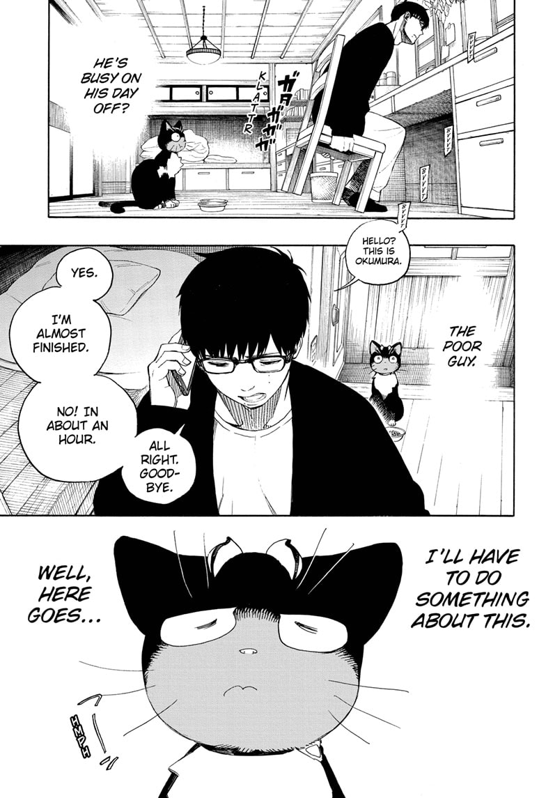 Ao no Exorcist chapter 135.5 page 5