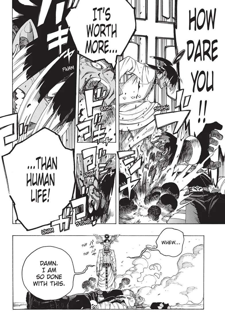 Ao no Exorcist chapter 147 page 17