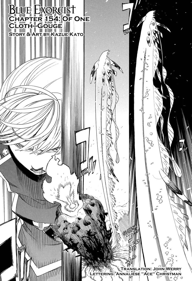 Ao no Exorcist chapter 154 page 1