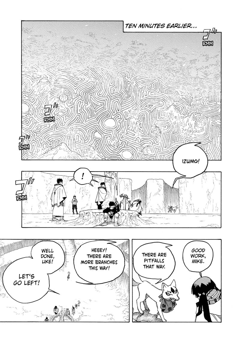 Ao no Exorcist chapter 156 page 11