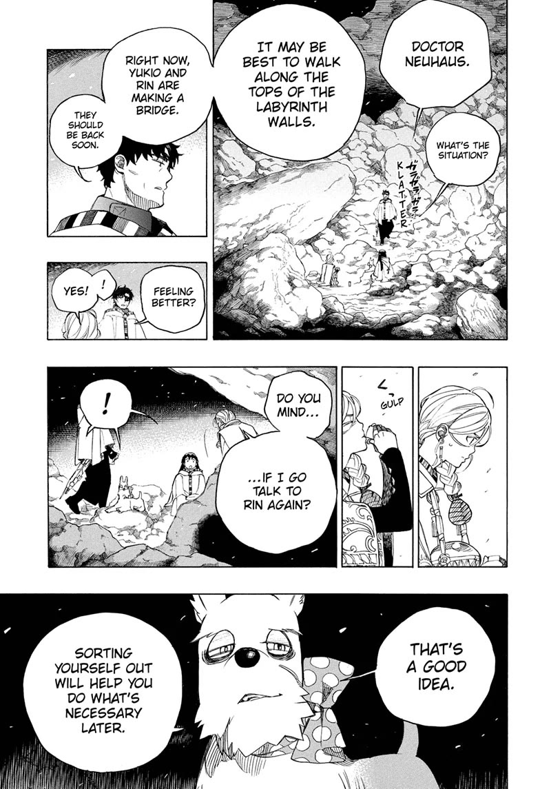 Ao no Exorcist chapter 158 page 11