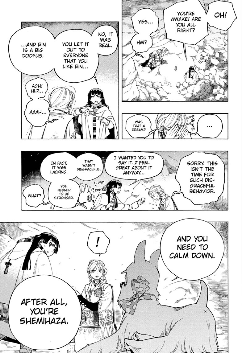Ao no Exorcist chapter 158 page 9