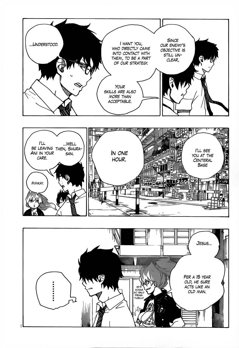 Ao no Exorcist chapter 16 page 38