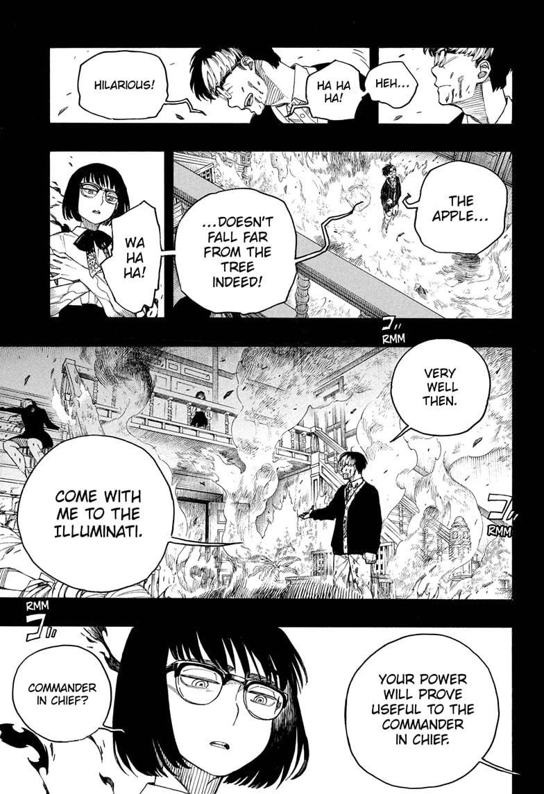 Ao no Exorcist chapter 163 page 9