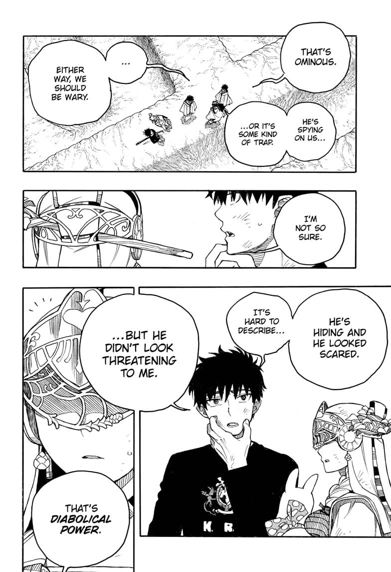 Ao no Exorcist chapter 164 page 4
