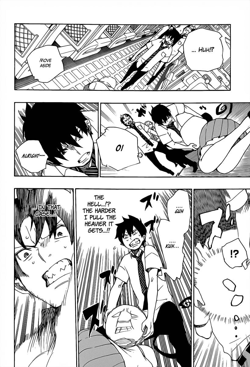 Ao no Exorcist chapter 17 page 28