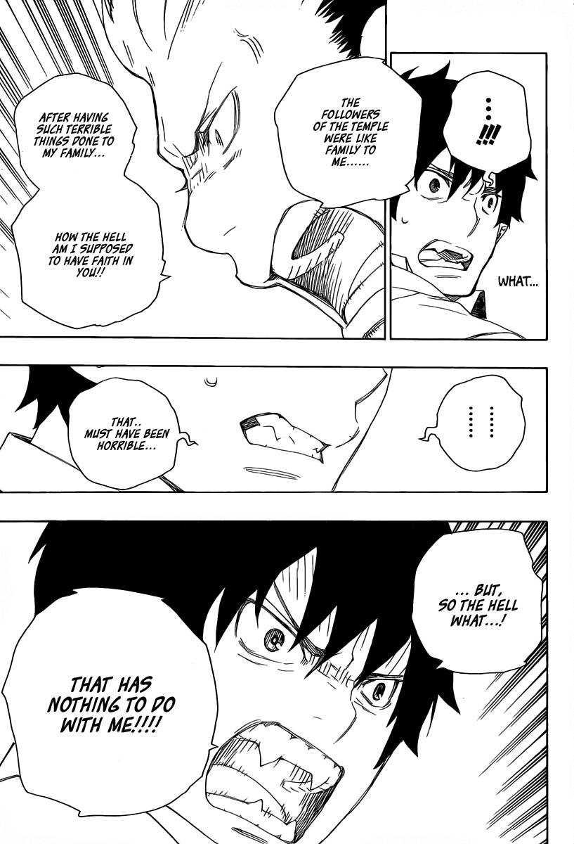 Ao no Exorcist chapter 17 page 35