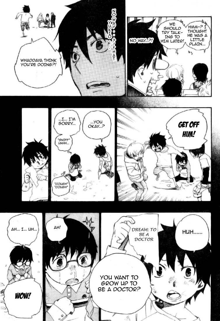 Ao no Exorcist chapter 2 page 10