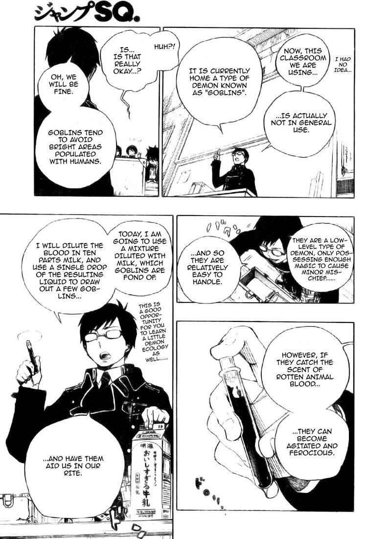 Ao no Exorcist chapter 2 page 24