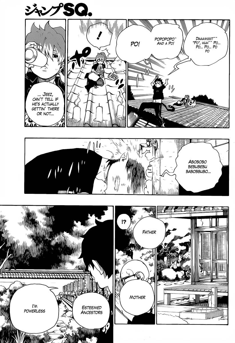 Ao no Exorcist chapter 20 page 32