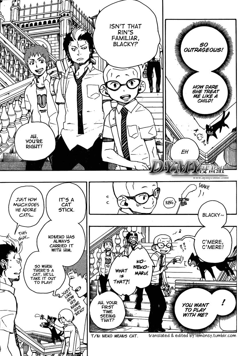 Ao no Exorcist chapter 23.5 page 10