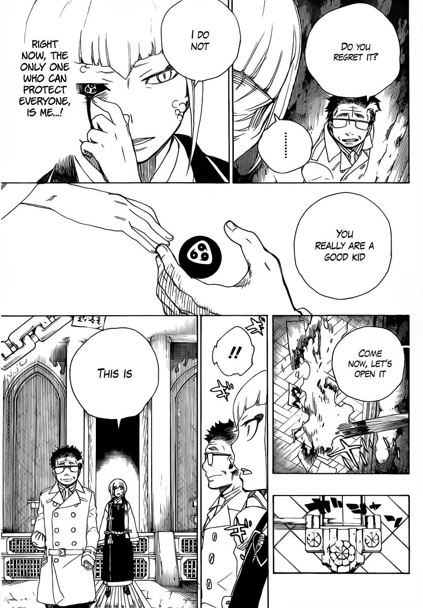 Ao no Exorcist chapter 24 page 33