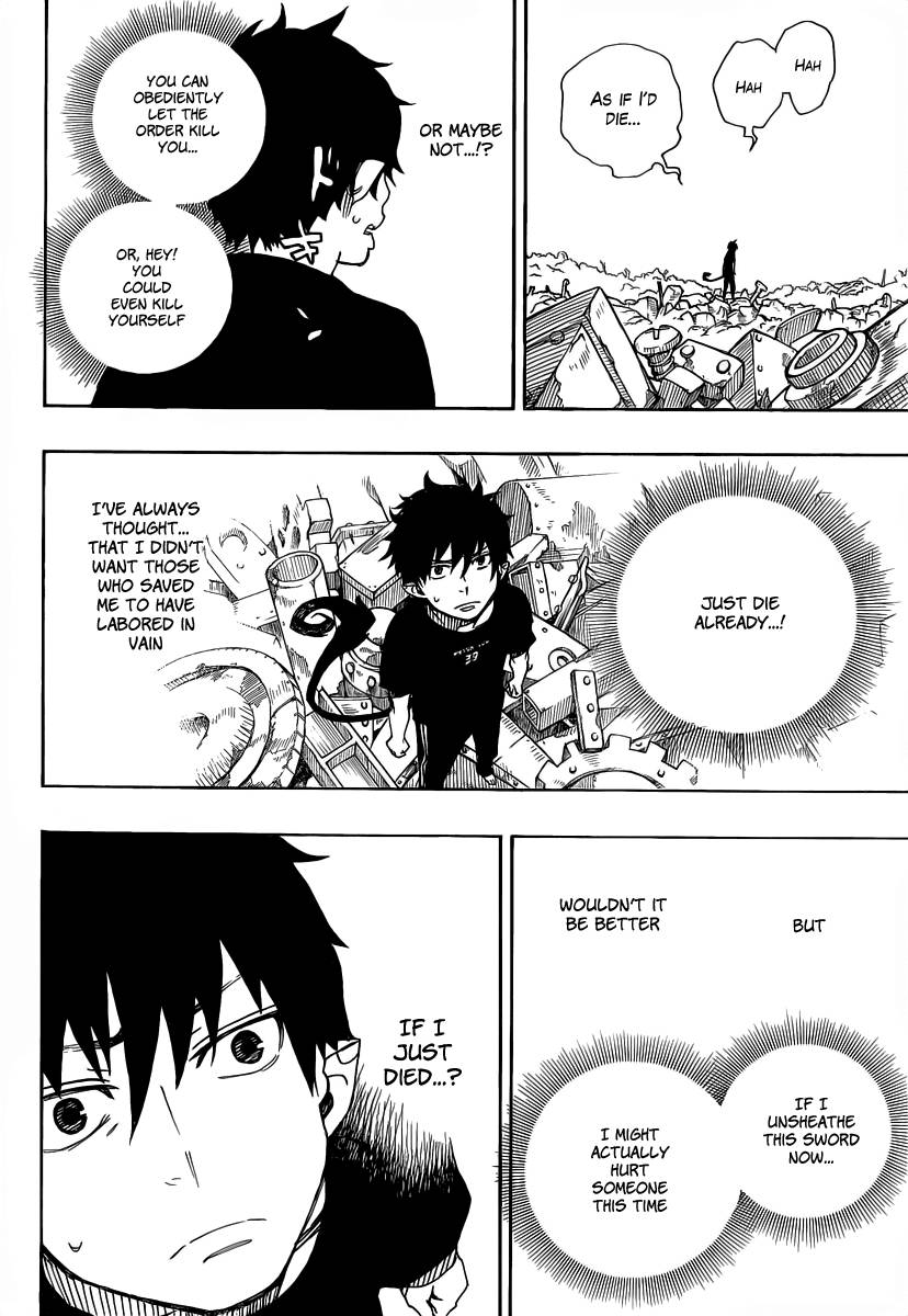 Ao no Exorcist chapter 26 page 26